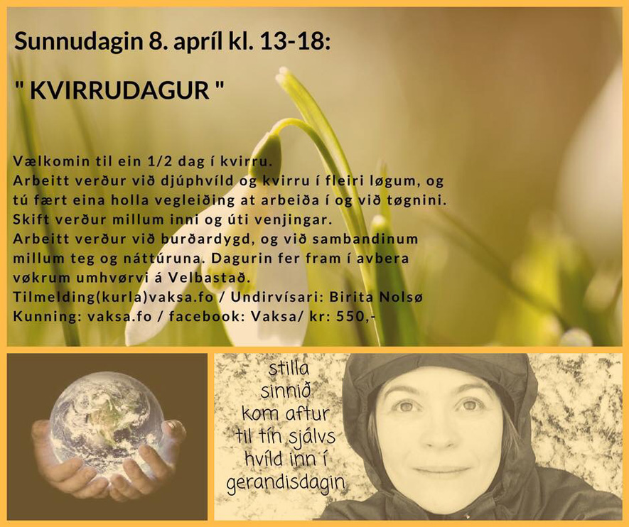 Kvirrudagur – náttúra, nærvera & sinnið